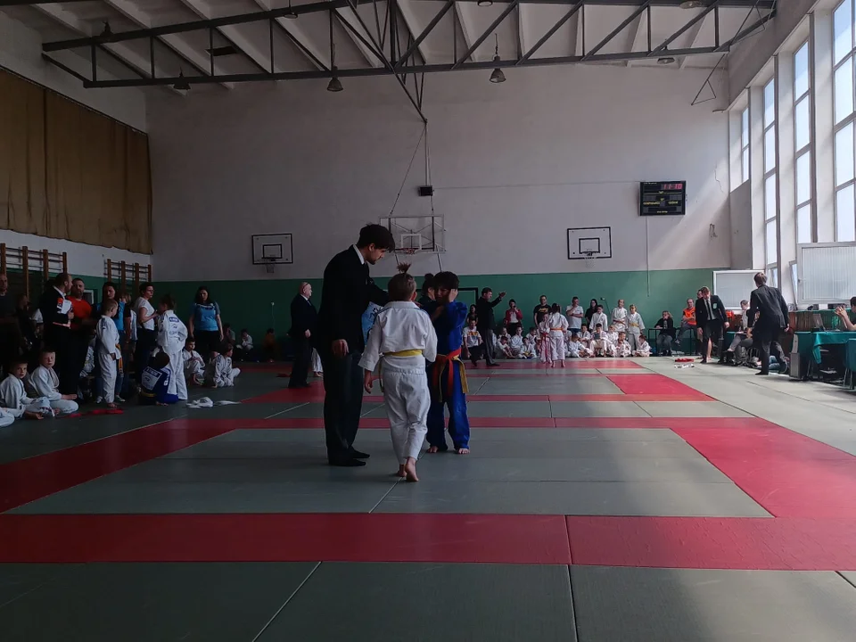 Judocy z Rawicza i Miejskiej Górki na zawodach w Lesznie