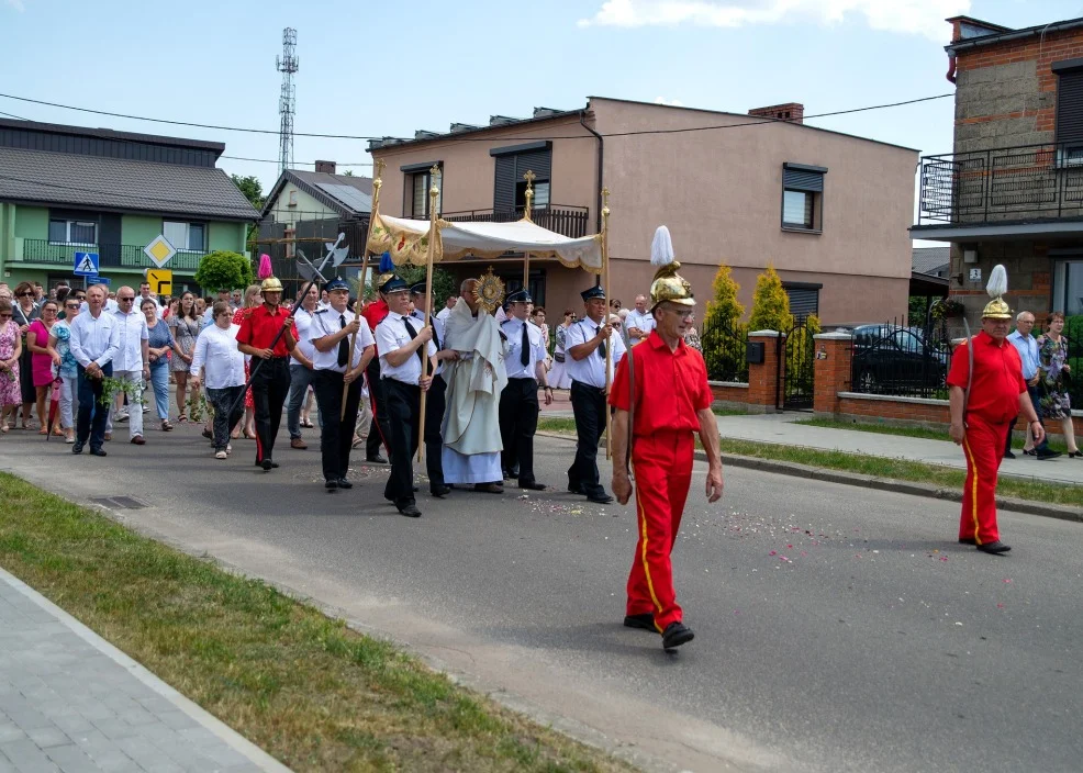 Procesja Bożego Ciała w Choczu