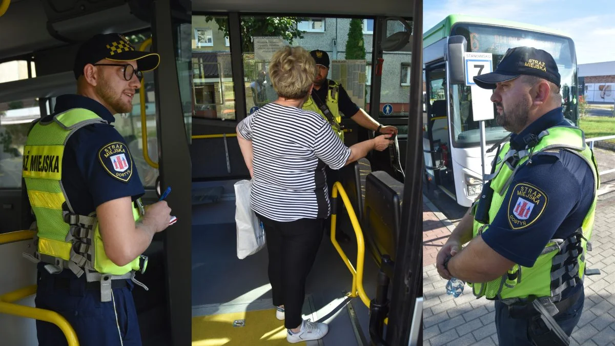 Dostali zgłoszenia o zakłócaniu porządku w autobusach. Straż Miejska w Gostyniu ruszyła na kontrole - Zdjęcie główne