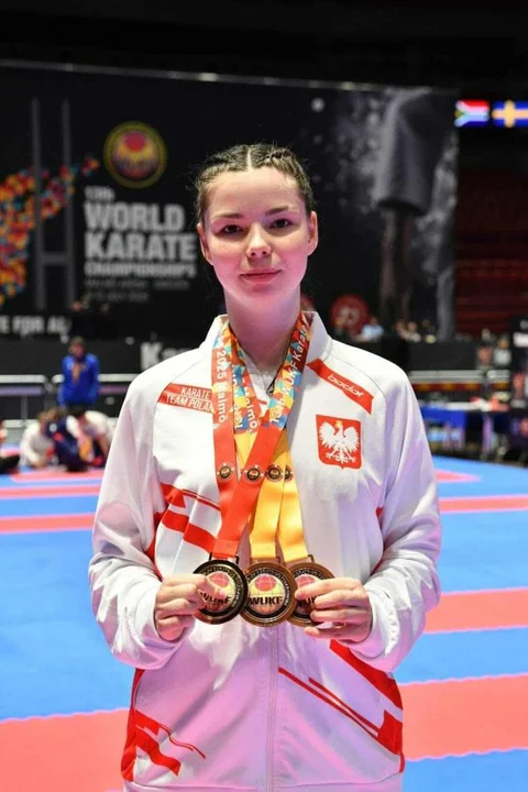 Martyny Gendek z gminy Żerków Mistrzynią Świata w karate