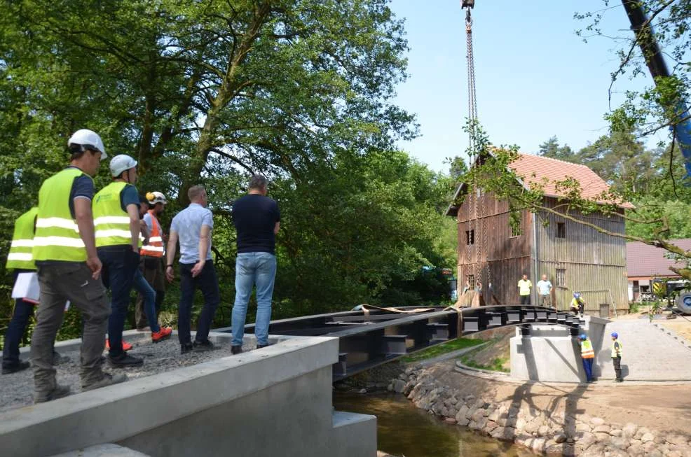 Budowa ścieżki rowerowej do młyna nad Lutynią