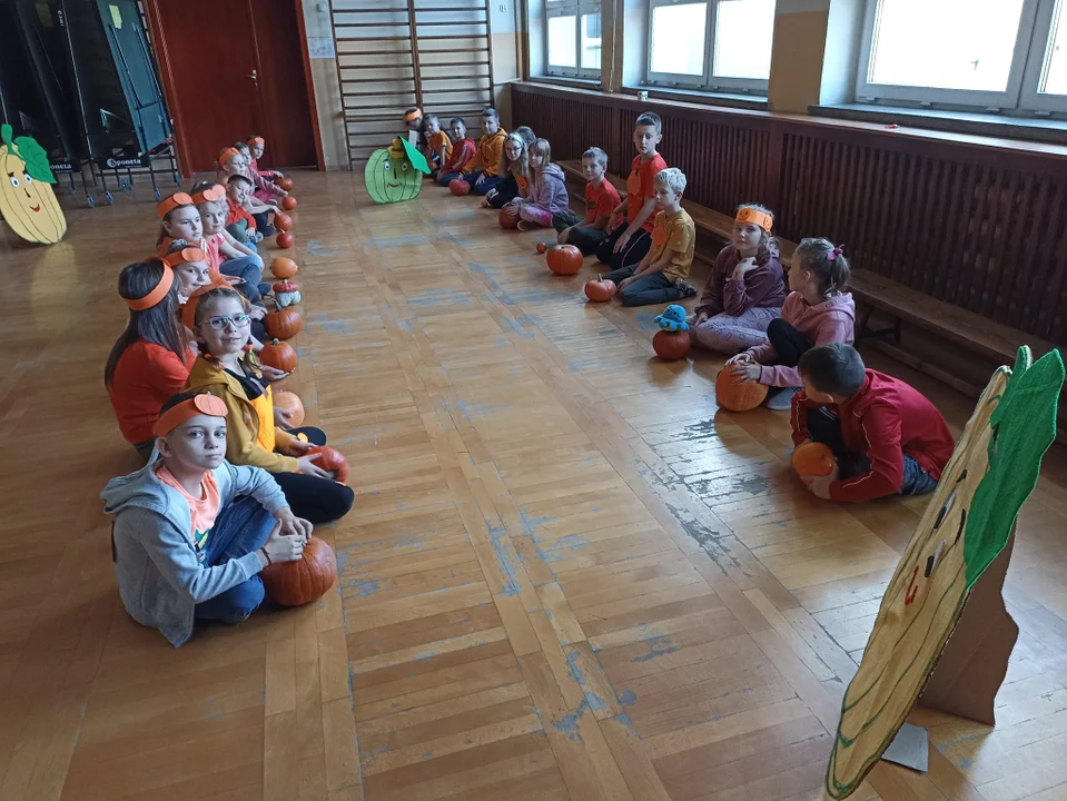 "Czas na dynię" w Szkole Podstawowej w Tomicach