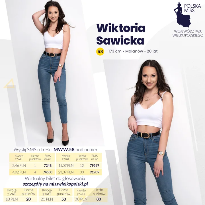 Kandydatki do tytułu Miss Wielkopolski