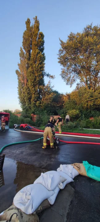 Kromolice pod wodą. Sztab Kryzysowy w Pogorzeli