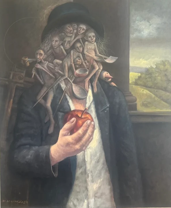 „Mój pierwszy… obraz”. Spotkanie z Dariuszem Milińskim i wernisaż w Pałacu Radolińskich w Jarocinie