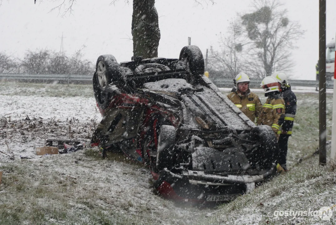 Śmiertelny wypadek na DK 12 w Dąbrówce