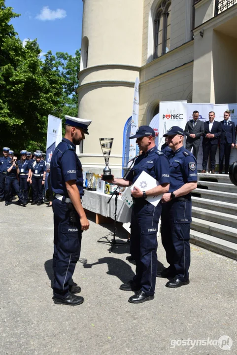 Podsumowanie 34. Konkursu "Policjant Ruchu Drogowego 2024" - finał  wojewódzki w Gostyniu