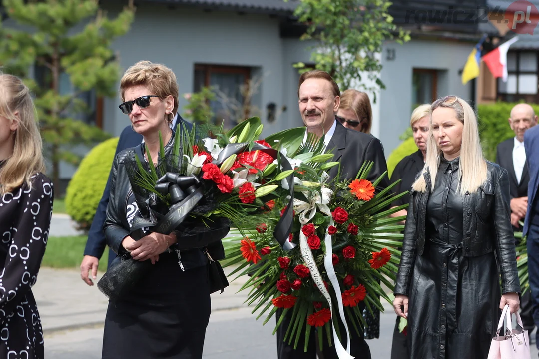 Delegacje na ceremonii pogrzebowej śp. Kazimierza Chudego