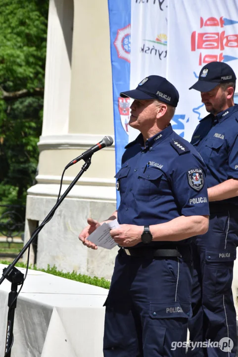 Podsumowanie 34. Konkursu "Policjant Ruchu Drogowego 2024" - finał  wojewódzki w Gostyniu