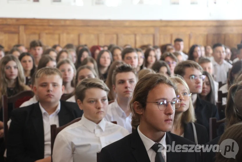 Rozpoczęcie roku szkolnego w I Liceum Ogólnokształcącym w Pleszewie