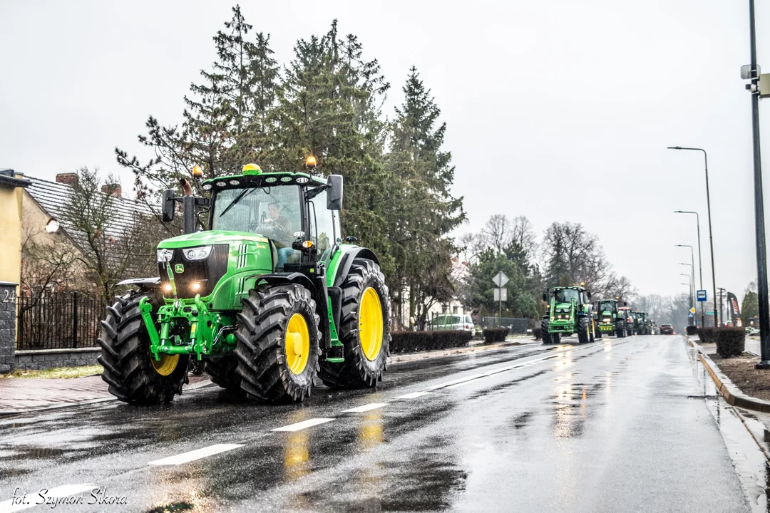 Protest rolników w powiecie krotoszyńskim