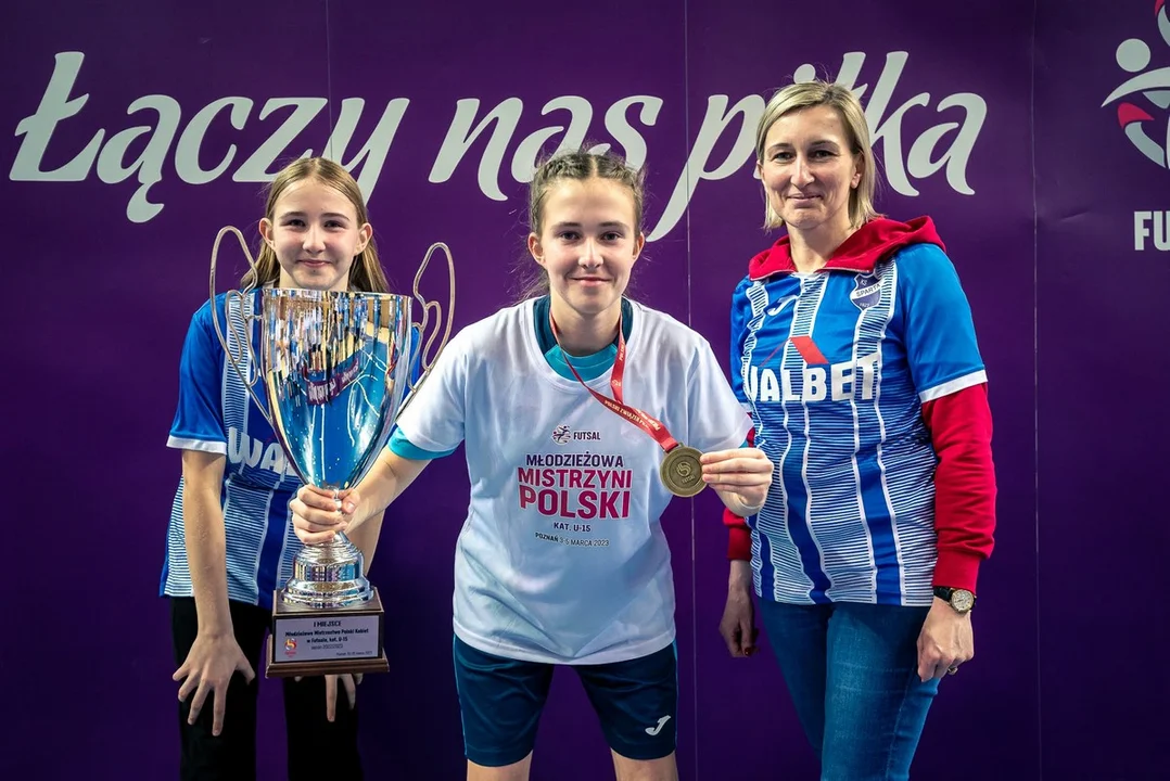 Młodzieżowe Mistrzostwa Polski w futsalu U-15 w Poznaniu. Zwycięstwo Sparty Miejska Górka