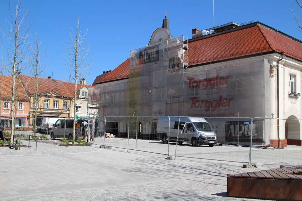 Zakończyły się prace budowlane przy rewitalizacji centrum Jarocina