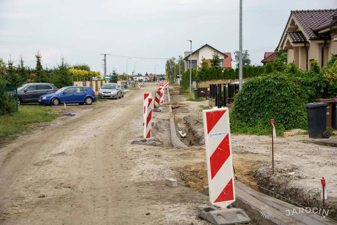 Przebudowa dróg w gminie Jarocin