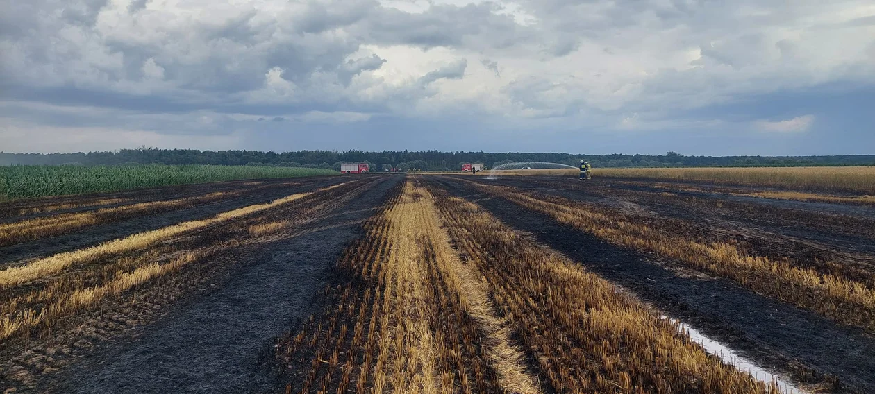 Pożar niedaleko Kołaczkowic