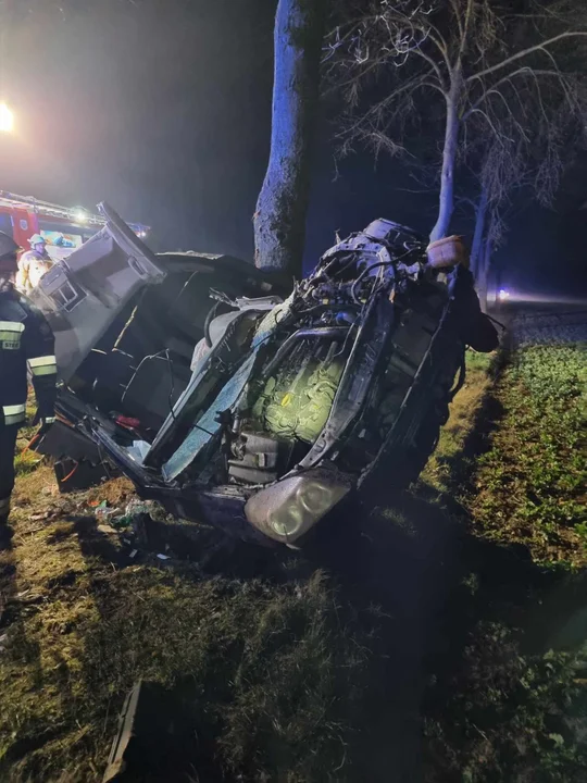 Wypadek na trasie Smolice - Pasierby