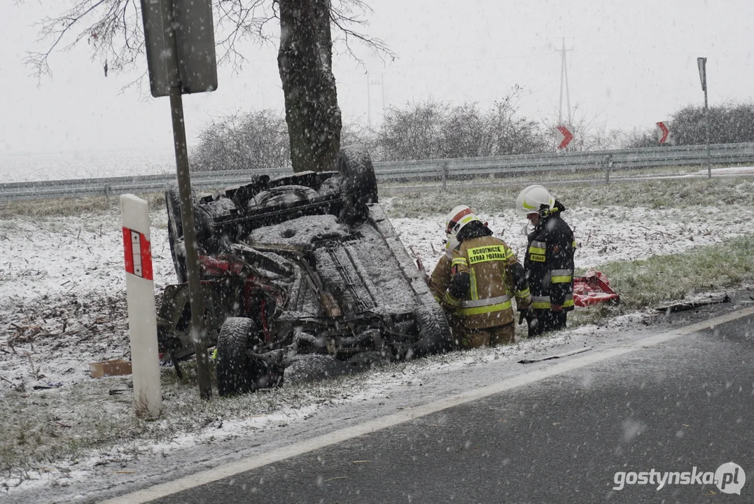 Śmiertelny wypadek na DK 12 w Dąbrówce