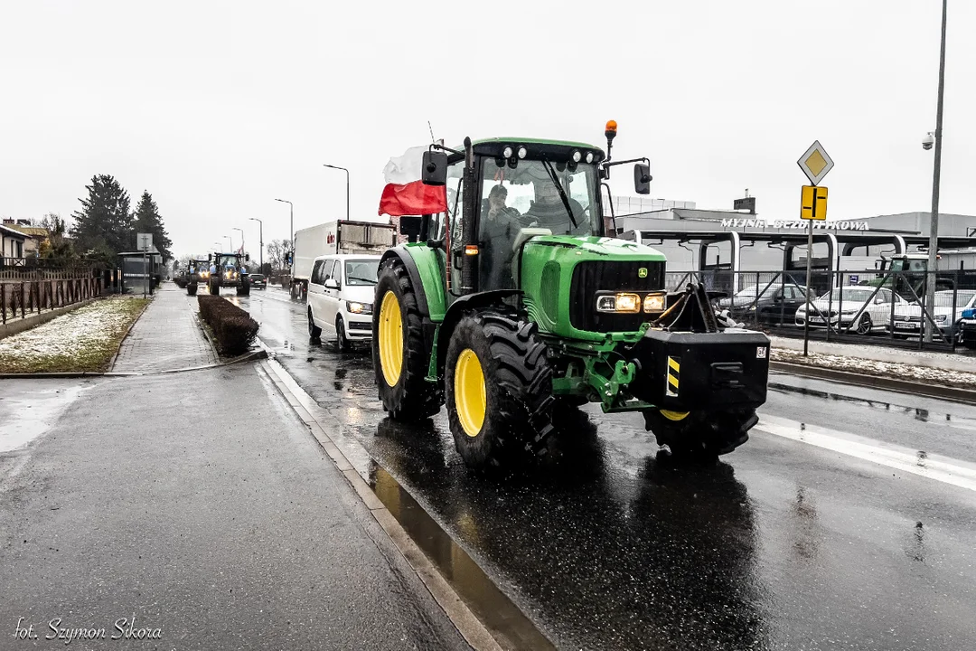 Protest rolników w powiecie krotoszyńskim