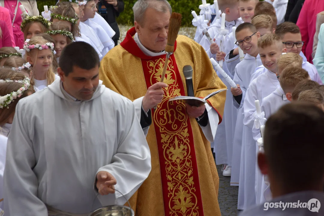 I Komunia Święta w parafii pw. Ducha Świętego i Najświętszego Serca Pana Jezusa w Gostyniu