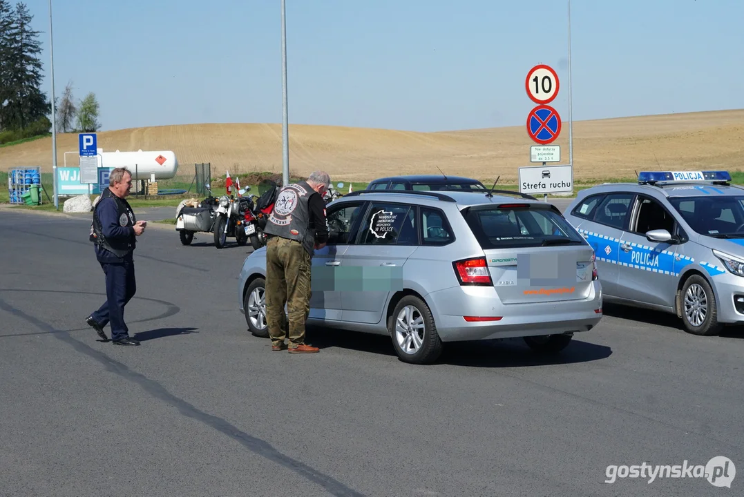 Wspólna akcja Wolnych Jeźdźców Piaski i gostyńskiej drogówki