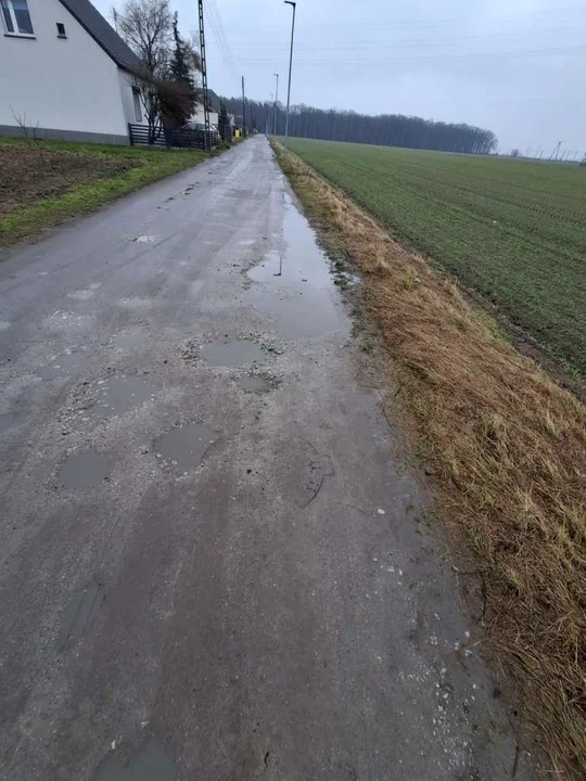 Ulica Łanowa w Jarocinie wymaga remontu