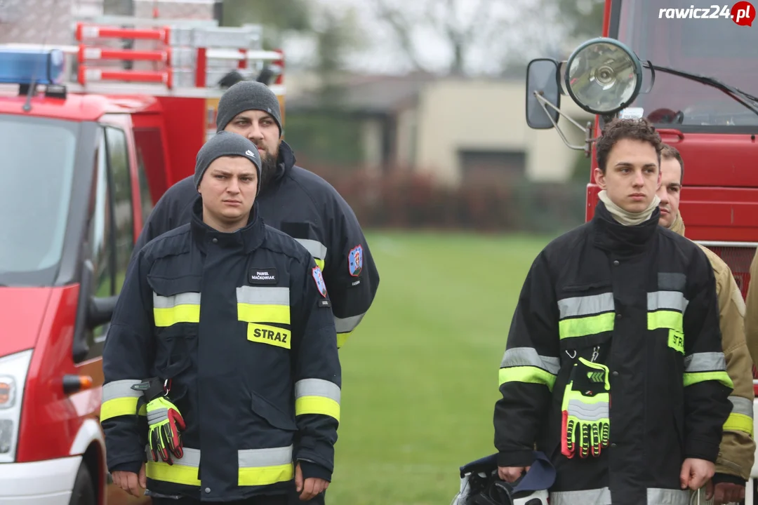 Szkolenie strażaków w Sarnowie