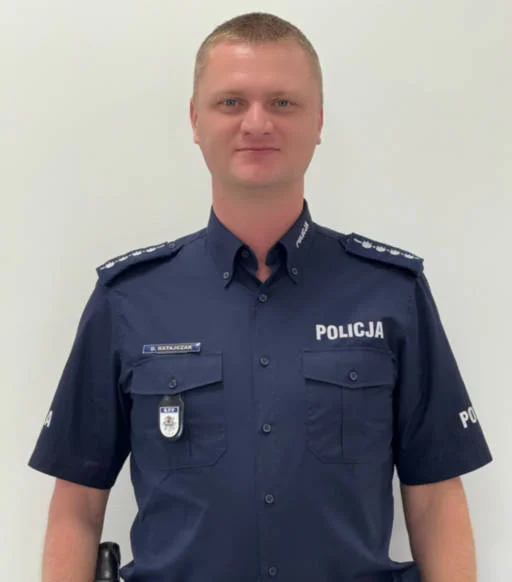 Dzielnicowy Piaski - asp. szt. Damian Ratajczak