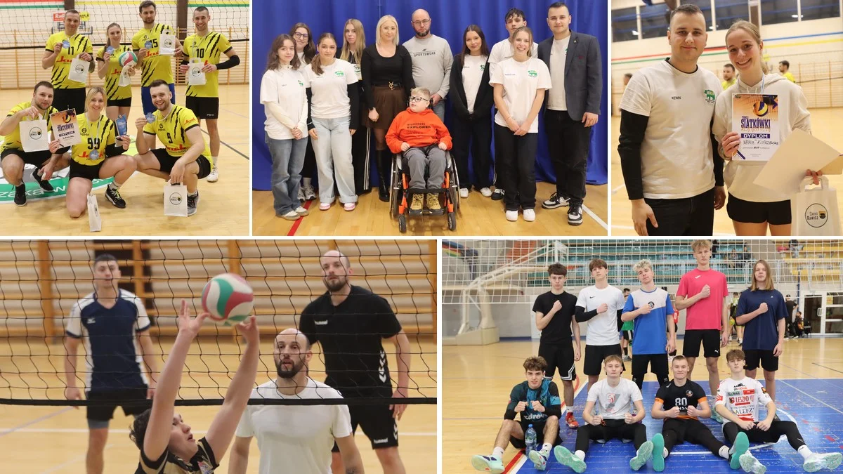 Siatkarska rywalizacja w hali w Sierakowie. Zagrali dla Antosia [ZDJĘCIA] - Zdjęcie główne