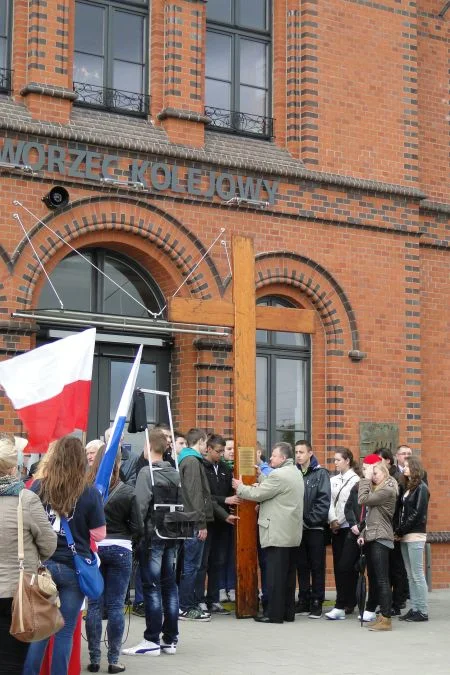 Symbole Światowych Dni Młodzieży w Jarocinie (2014)