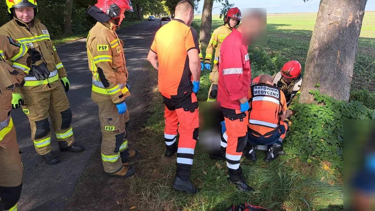 Wypadek na trasie Zakrzewo - Annopol