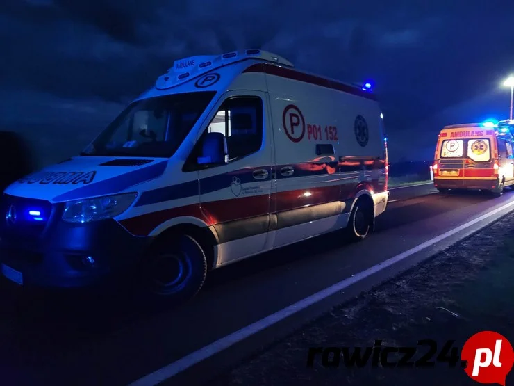 Wypadek rowerzystów, gmina Miejska Górka