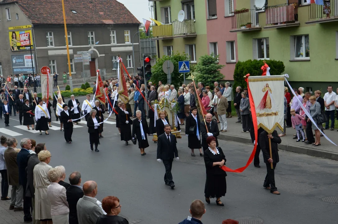 Procesja Bożego Ciała ulicami Krotoszyna w 2016 roku