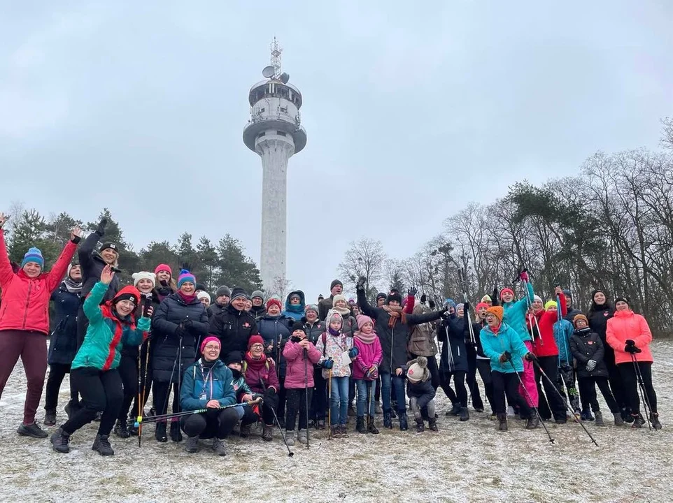 W Żerkowie w ramach 31. Finału WOŚP odbył się Marsz Nordic Walking