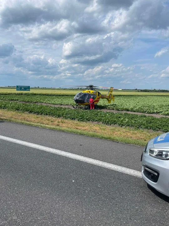 Wypadek na DK 11 w Koszutach