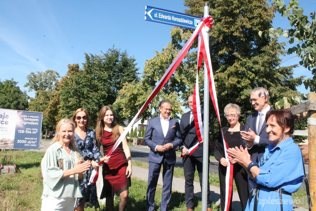 Ulica im. Edwarda Horoszkiewicza w Pleszewie została oficjalnie otwarta [ZDJĘCIA] - Zdjęcie główne
