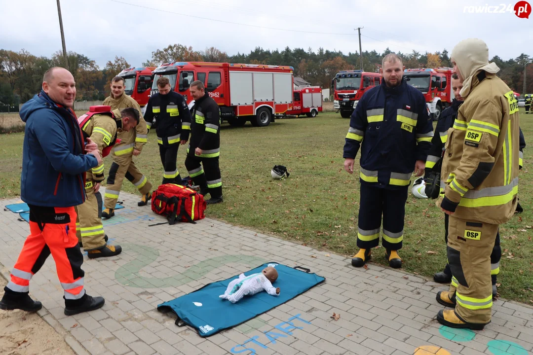 Szkolenie strażaków w Sarnowie