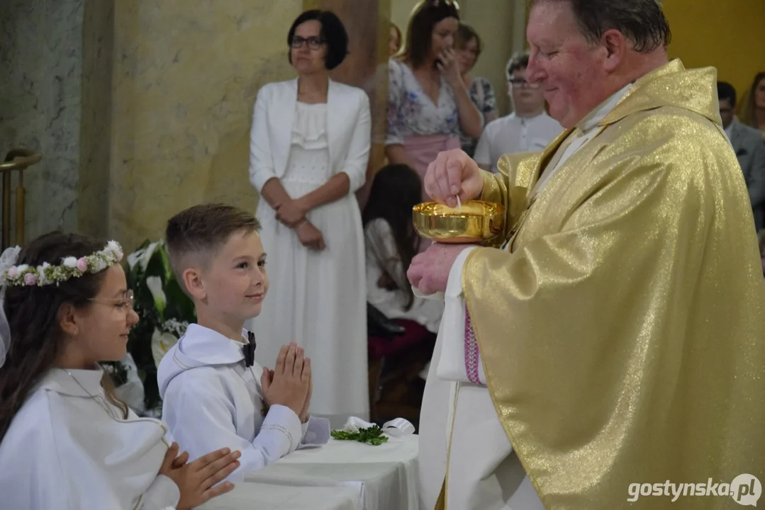 Pierwsza Komunia Św. w parafii św. Mikołaja w Krobi