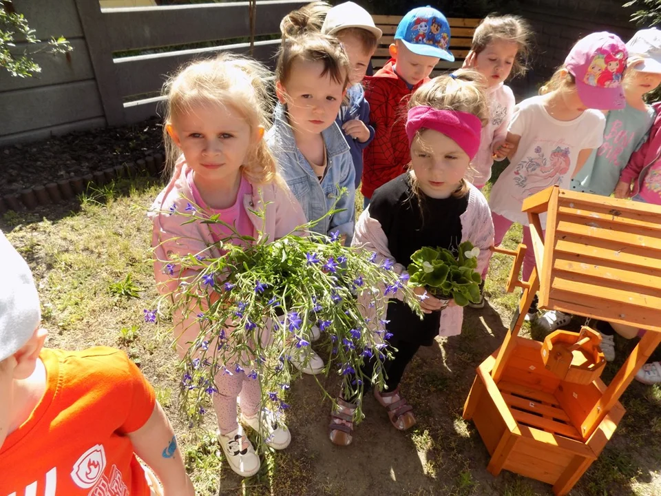 Dzień Niezapominajki w Publicznym Przedszkolu nr 3 "Słoneczne" w Pleszewie