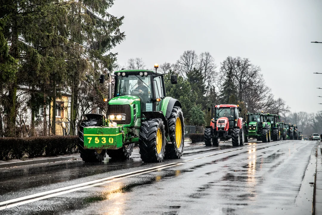 Protest rolników w powiecie krotoszyńskim