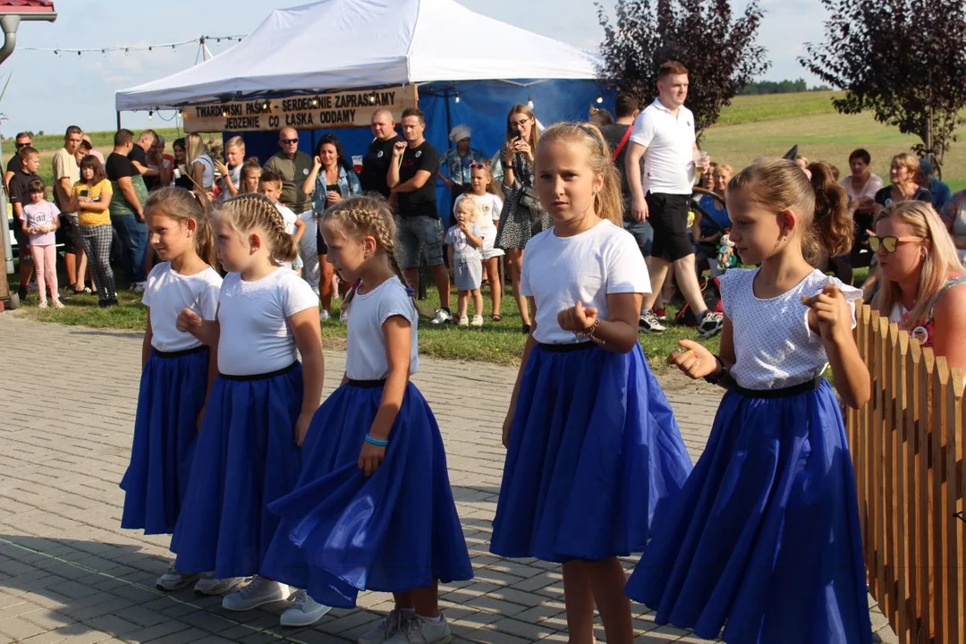 Tłumy na dożynkach wiejskich w Twardowie