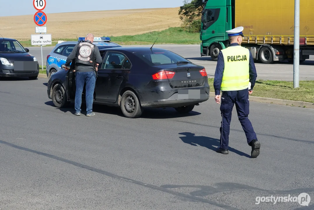 Wspólna akcja Wolnych Jeźdźców Piaski i gostyńskiej drogówki