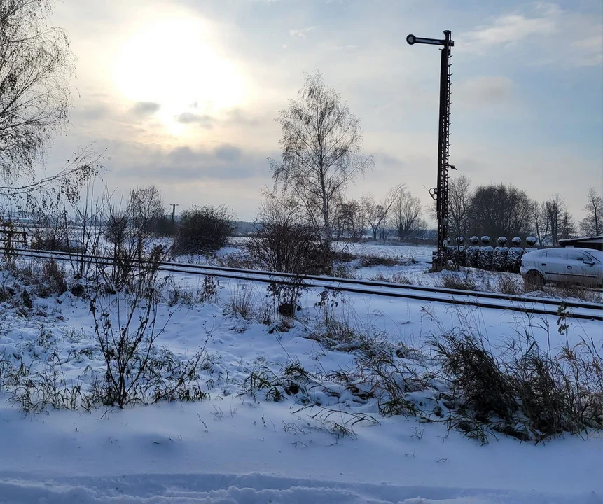 Zima w Gostyniu - zasypane śniegiem miasto