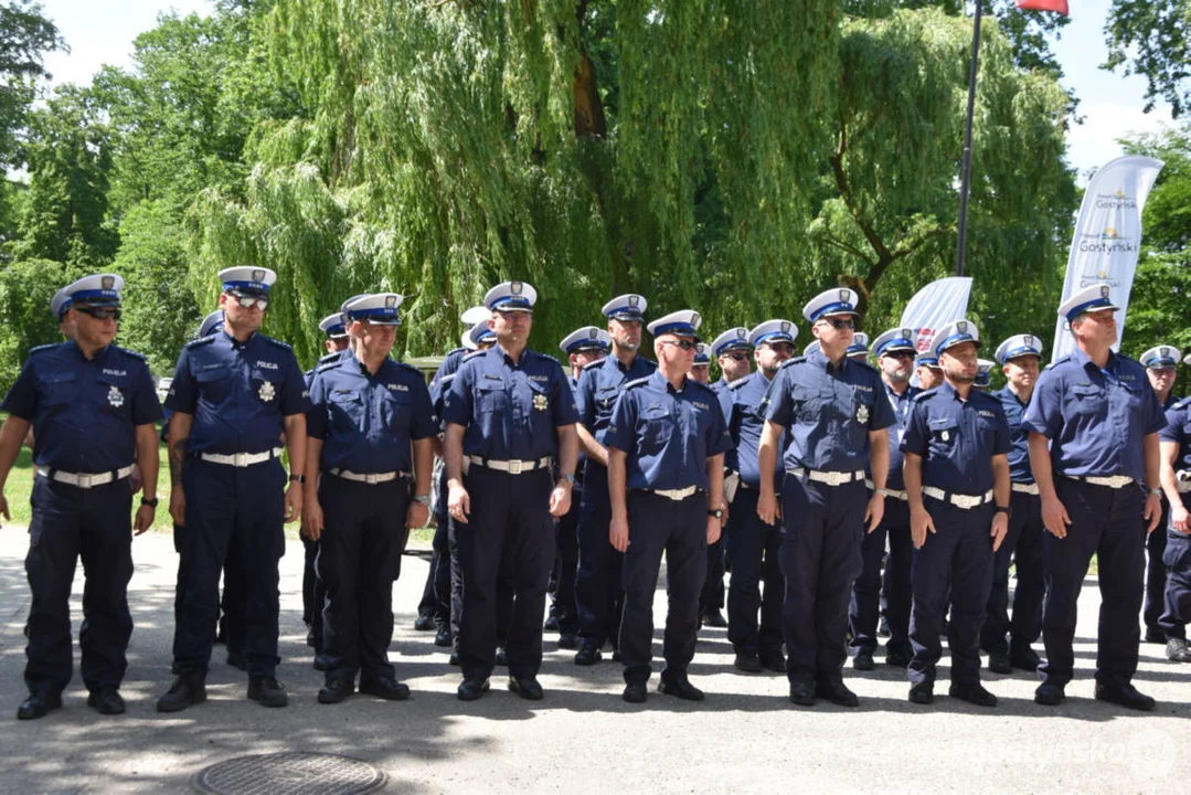 Podsumowanie 34. Konkursu "Policjant Ruchu Drogowego 2024" - finał  wojewódzki w Gostyniu