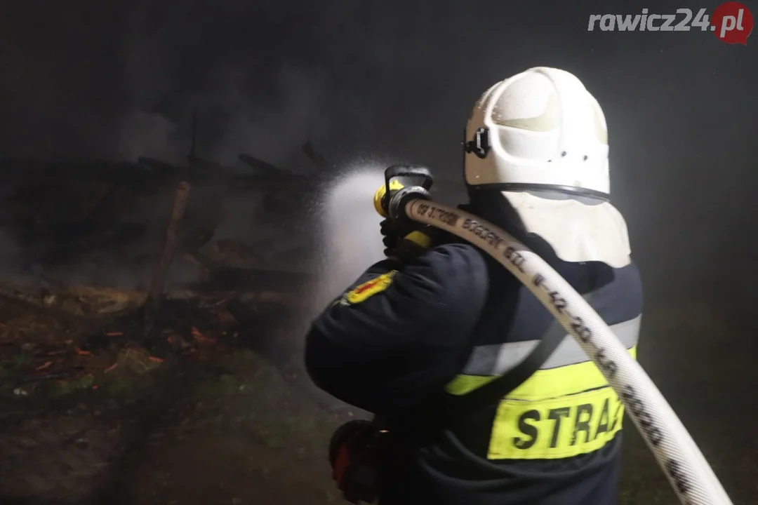 Strażacy z Rawicza i gminy Jutrosin w akcji