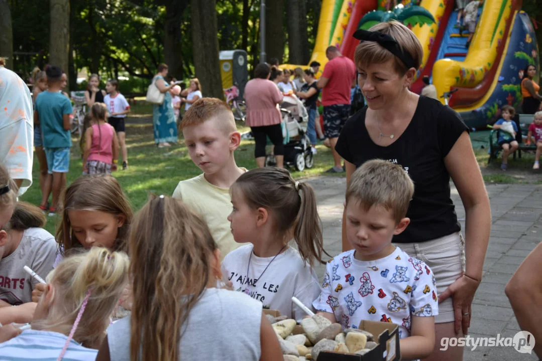 Rodzinny piknik w Pogorzeli - z alpakami i kamykami