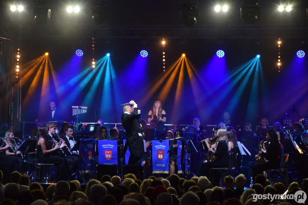 Koncert jubileuszowy Dziecięco-Młodzieżowej Orkiestry Dętej w Poniecu