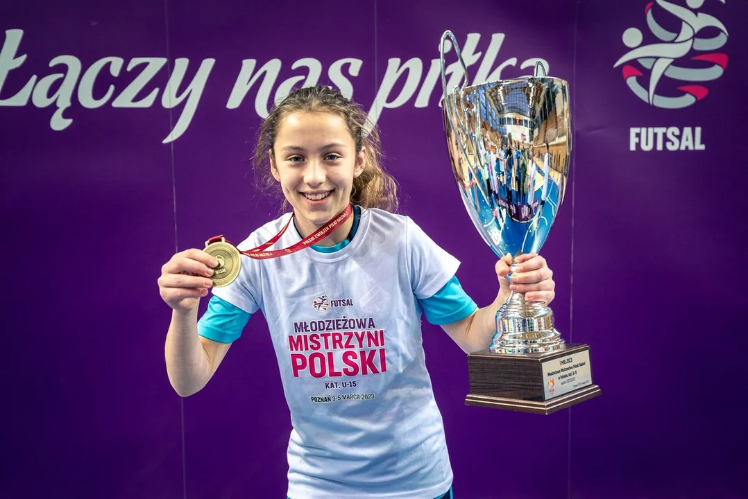 Młodzieżowe Mistrzostwa Polski w futsalu U-15 w Poznaniu. Zwycięstwo Sparty Miejska Górka