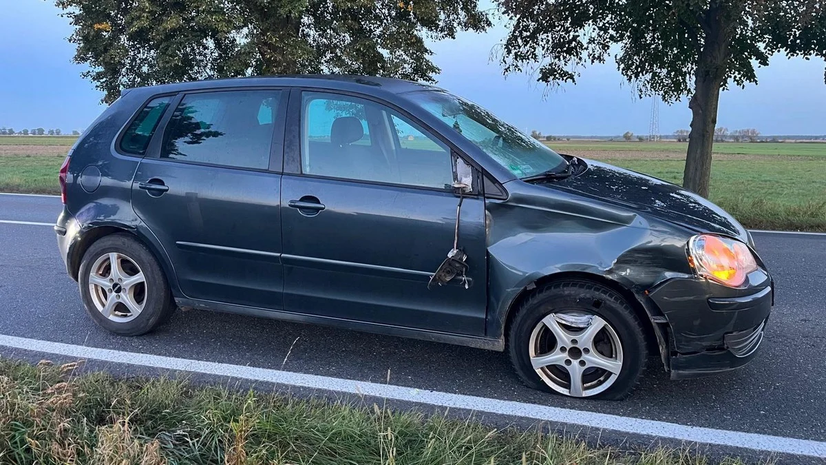 Potrącenie motorowerzystki pod Dłonią. Zatrzymano dwie nietrzeźwe osoby [ZDJĘCIA] - Zdjęcie główne