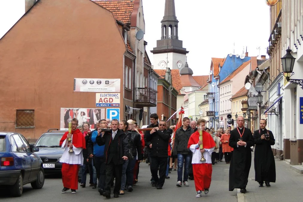 Symbole Światowych Dni Młodzieży w Jarocinie (2014)