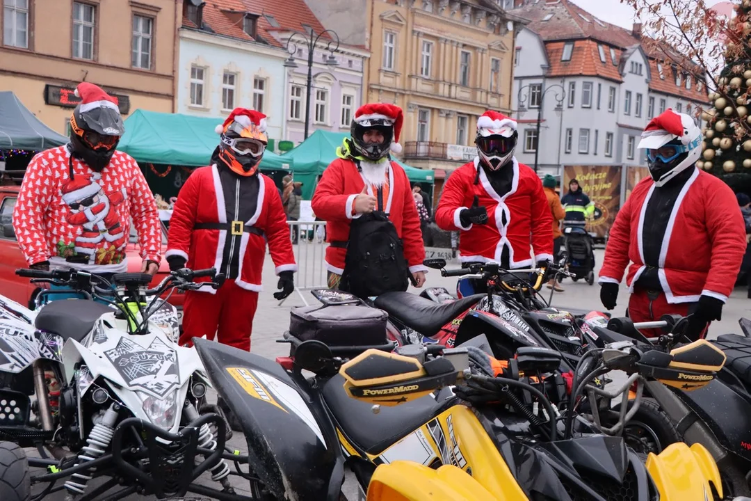 Motomikołaje w Rawiczu - Drugi dzień Jarmarku Bożonarodzeniowego